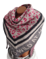 Preview: Damen Schal Winter Zipfel Tuch kuschelweich made in Italy pink grau 3